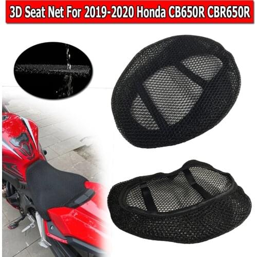 For Honda CB650R CBR650R Seat Cowl Cushion Cover Net 3D Mesh Protector Motorcycle Accessories CB CBR 650R 2019 2020