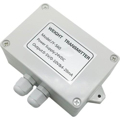 Cheap Weighing scale load cell amplifier Voltage and current converter weight transmitter 0-5V 0-10V 4-20mA JY-S60