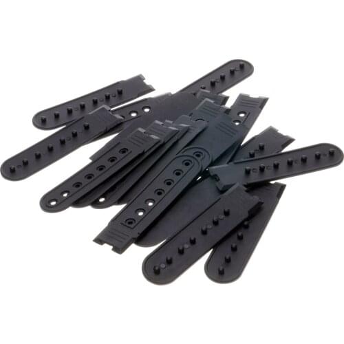 NEW 10 Sets Snapback Hat Cap Baseball Cap Repair Strap Women Man Hats Plastic Replacement Simple Repair Snap Buckle Strap