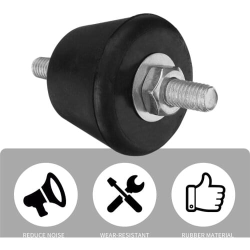 New 4pcs Universal Anti Vibration Rubber Mount Damper Shock Absorber Pad For Air Conditioning Rubber Outer cushion Accessories