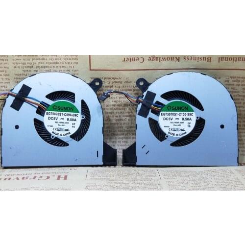 New Laptop CPU Cooler Fan for Acer Aspire VN7-592G EG75070S1-C090-S9C EG75070S1-C100-S9C Cooling Pads