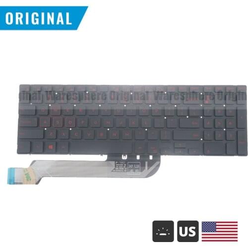Original US Backlit Laptop Keyboard for Dell G3 3590 03VNJK 3VNJK Colorful Words