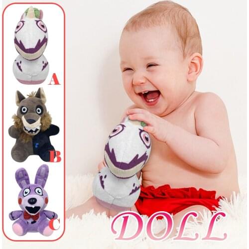 18cm Plush Toys Teddy Bear Dolls Five Night Harem Doll bonnie Lolbit Unicorns Toys Doll Gift For boys girls friends