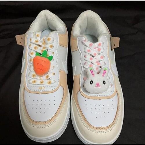 Plush Shoe Charms for Nike Air Force 1 Brand Designer DIY Cute Sneaker Accessories Hot Sale Fashion Shoes Buckle for Kids Gift