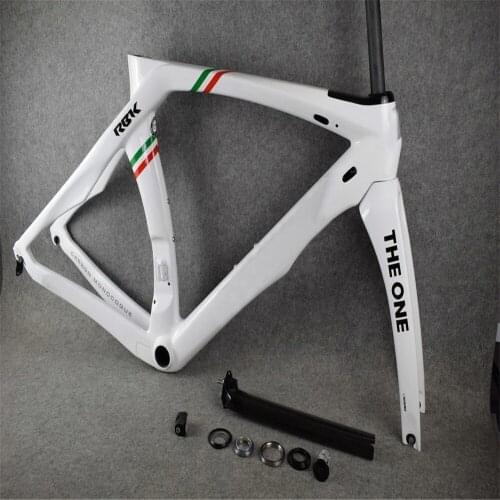30 Colors in stock RB1K THE ONE Champion Carbon Road Bike Frame bicycle cycling frameset glossy bb86 size