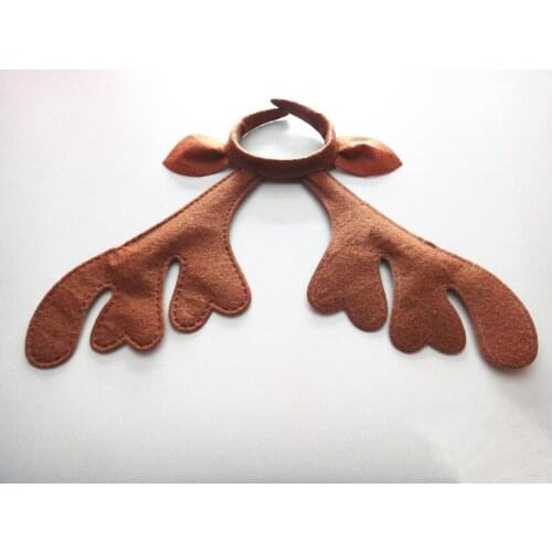 Christmas Dress High Quality Christmas Coffee Brown Antlers Elizabethans Hair Accessory Headband Hair Bands Decoration 5ZHH112
