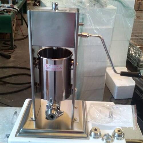 Churros Machine Manual Operation Stainless Steel Churro Maker 3L Commercial Spanish churrera churro maker filler Machine
