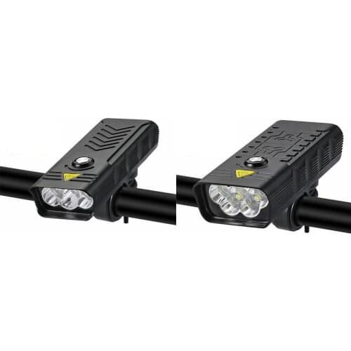 IPX5 Waterproof Lumens USB Rechargeable Bike Light T6 Strong Light Lamp Bicycle Headlight for Mountain Road adults/Kids Bikes