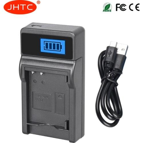 JHTC Rechargeable Battery Charger EN-EL12 For Sony S1200PJ S1100PJ P330 P340 S9900 S9700 S9500 S9400 A900 Battery Charger