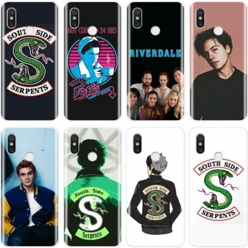 Riverdale South Side Serpents Hard Cover Soft Silicone TPU Phone Case For xiaomi 4 4S 5 5C 5S 5S PLUS 6 6X 8 Pro 8lite 8 9 SE