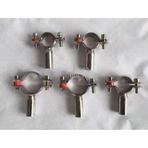 19-108MM SS 304 Pipe bracket,Tube clip stainless steel,Fixed stainless steel tube clamps,stainless steel Pipe bracket