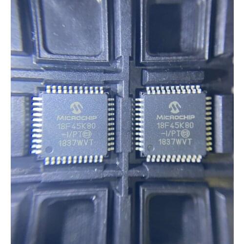 5pcs/lot 18F45K80 18F45K80-I/PT PIC18F45K80-I/PT QFP44 NEW