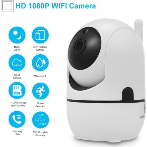 1080P IP Camera APP Remote Control Baby Monitor Automatic Tracking Security Indoor Camera Surveillance CCTV Wireless WiFi Camera