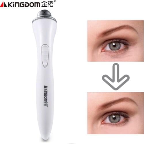 KINGDOM Brands Face Care Massage Home Eyes Beauty Instrument Remove Eye Wrinkles Crows-feet Electronic Vibration Beauty Pen