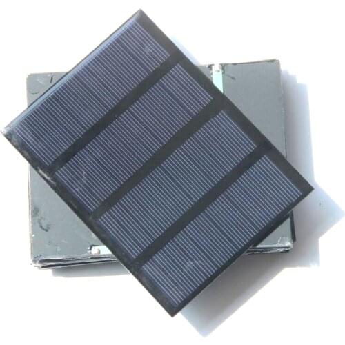 BUHESHUI Mini 1.5W 12V Solar Cell Polycrystalline Solar Panel DIY Solar Power Battery Charger Study 115*85MM Epoxy 500pcs/ot