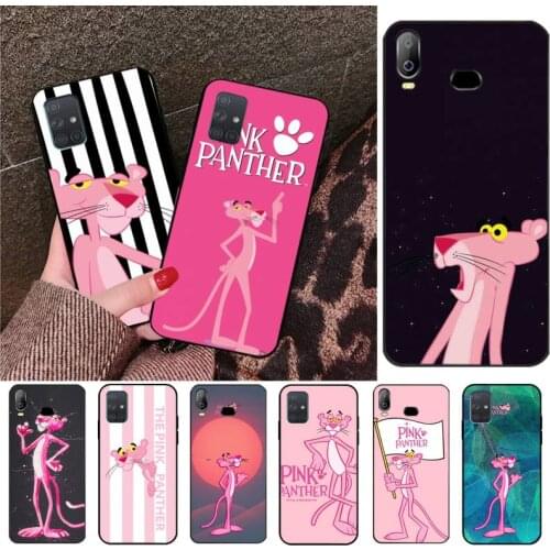 CUTEWANAN Pink Panther Coque Shell Phone Case For Samsung A10 A20 A30 A40 A50 A70 A80 A71 A51 A6 A8 2018