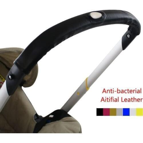 Baby Stroller Handle bar Cover fit For Donna/Doona Strollers Pu Protective Case Cover Armrest Covers Handle pram Accessories