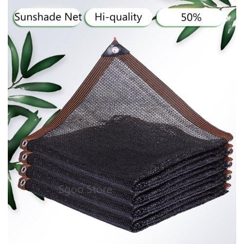 Anti-UV HDPE Black Sun Shading Net Succulent Plant Outdoor Swimming Pool Shading Net Garden Greenhouse To France