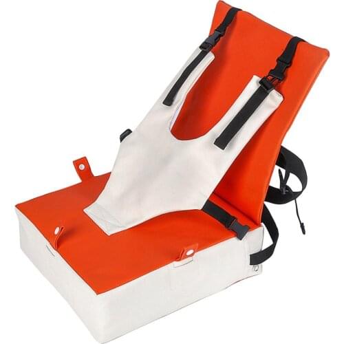 Toddler Booster Seat For Easy Up Dining Double Straps Washable Portable Thick Chair Detachable Increasing Cushion For Baby Kids