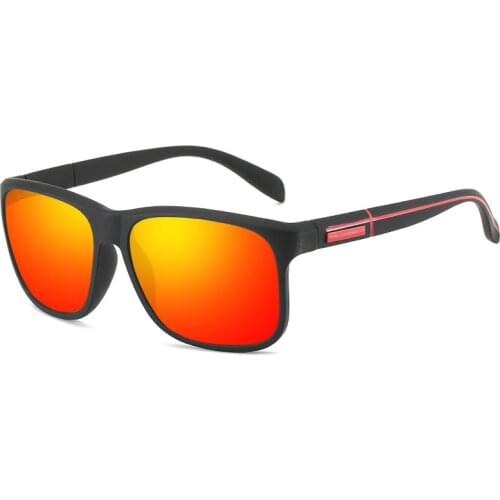 FONDYI Top Selling Dropshipping PC Square Sunglasses Men 2020 New Trending Polarized Gafas de sol UV4000 Cool Fishing with Case