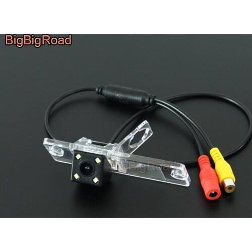 BigBigRoad For Mitsubishi Pajero 2009 2010 2011 2012 Zinger L200 Car Rear View Reverse Backup Camera HD CCD Night Vision