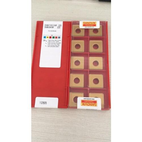10PCS CARBIDE INSERT SNMM 190616-MR 2025