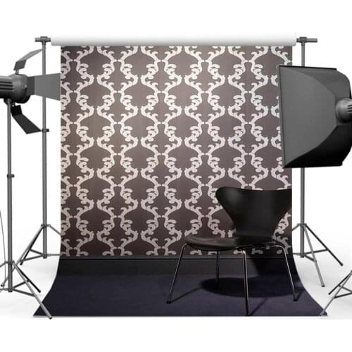 Mehofoto Backdrop for Photography Pattern Background for Photo Booth Studio Classic Elegant Damask MR-0450