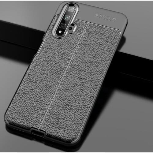 Kolpler soft case for Huawei Honor 20 case Soft TPU dermatoglyph bumper back covers for Honor 20 phone case shell