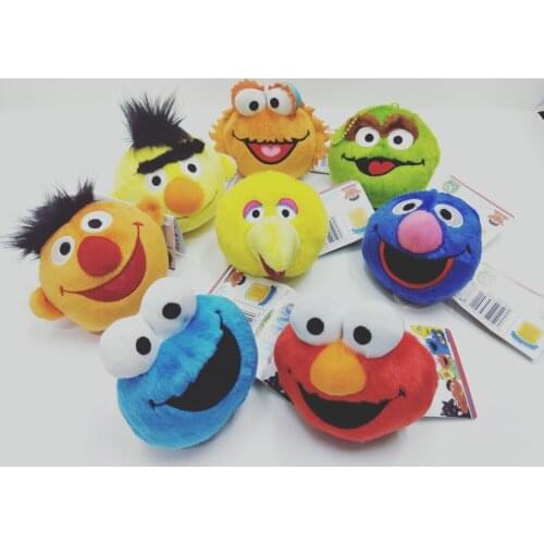2020 New Sesame Street Plush Doll Small Pendant Hanging Decoration Mini Crane Machines Doll Plush Toys
