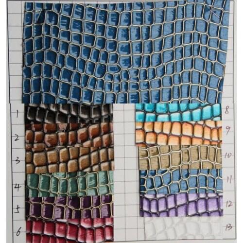 New trend glossy artificial leather bags handbags fabric stone pattern synthetic PU leather material wholesale