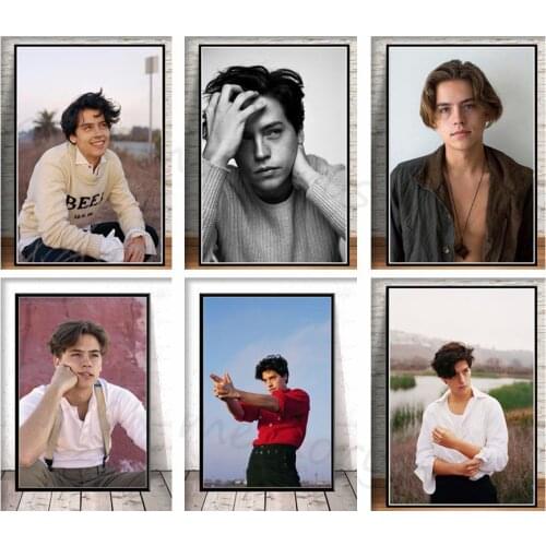 Full Square Round 5d Diamond Painting Cole Sprouse Tv Series Movie Star Wall Art Diamond Embroidery Mosaic Picture Home Decor