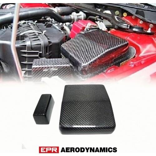 Promotion Car Styling For Mitsubishi Evolution EVO 10 Carbon Fiber Fuse Box Cover