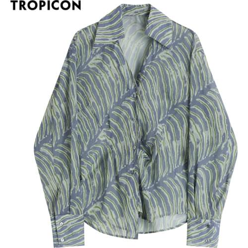 Женские шифоновые рубашки TROPICON China At AliExpress