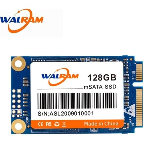 Walram Sata3 Msata SSD 64GB 128GB 256GB 512GB Mini Sata Internal Solid State Hard Drive Disk For Laptop&Desktop Pc