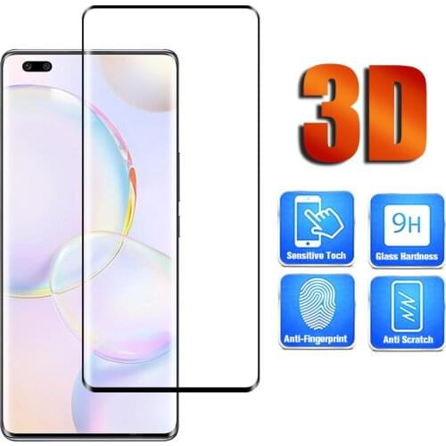 Tempered Glass For Huawei Honor 50 pro Screen Protector Anti Glare Curved Glass glass film For Honor 50