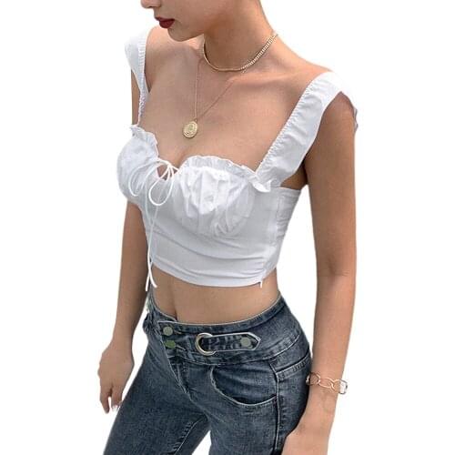 WomenS Three-Color Sexy Umbilical Vest, Stylish, Simple And Generous, Good Breathability