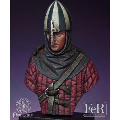 1/16 Norman Warrior, Hastings, 1066 Resin kit Bust GK The ancient war theme Uncoated No colour