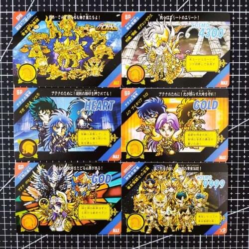 164pcs/set Saint Seiya New Heaven Holy Cloth God Gold SP Regular Card Hobby Collectibles Game Anime Collection Cards