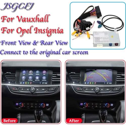 For Opel For Vauxhall Insignia 2008~2021 Rear View Camera Adapter Reversing Parking Original Screen Upgrading CAM Module Decoder