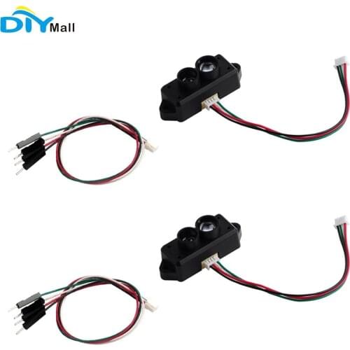 2pcs Benewake TFmini-S Lidar Single-Point Micro Ranging Module for Arduino Pixhawk 4.5-6V UART I2C Interface TFmini Upgraded