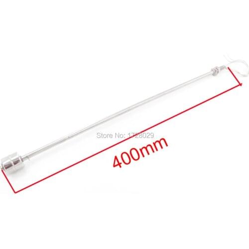 304 Stainless Steel 400mm Length Liquid Water Level Sensor Horizontal Liquid Float Switch