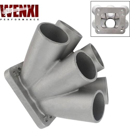 Cast Stainless Steel 6-1 Turbo header manifold Merge collector T3 T4 with T3 Flange WX-THM01-6