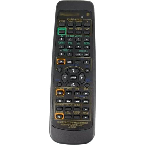 New Replacement AXD7247 Remote Control For Pioneer VSDX411 VSX0411 VSXD41 VSXD411 VSXD411S power amplifier Audio Video