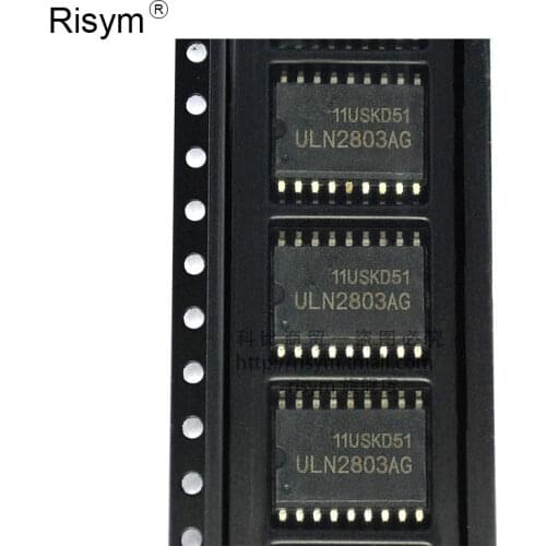 New ULN2803 SMD ULN2803AG Darlington transistor driver IC SOP