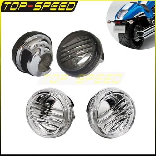 For Suzuki Boulevard Volusia Intruder Boss M109R C109R C90 M50 VZR1800 Turn Signals Lenses Replacement Indicator Flasher Lens