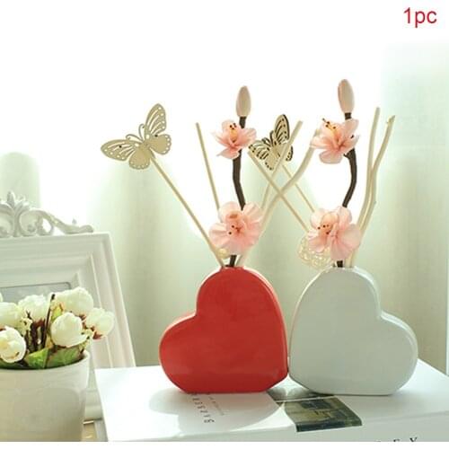 Spa Fresh Air Sticks Ceramic Bottle Gift Decoration Aroma Essential Oil Diffuser Car Home Fragrance Reed Hotels No Fire