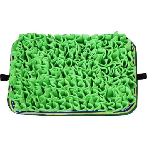 Pet Dog Snuffle Mat Nose Smell Training Blanket Anti-Slip Sniffing Pad Slow Feeding Bowl Food Dispenser Carpet Non-Slip Puzzle