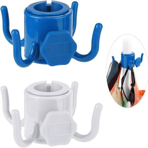 Outdoor Beach Umbrella Anchor Rod with Four-legged Hook Garden Umbrella Plastic Accessories Creative Umbrella hook