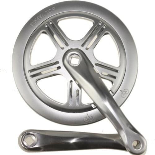 High Quality Japanese Bicycle Gear Plate Aluminum Alloy Crank 48T 170mm High Quality Steel Disc Single Speed Bike Parts