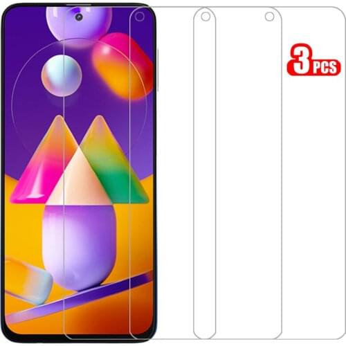 Protective glass for samsung m31s m01s m01 m31 screen protector tempered glas on galaxy m 31s 01s 01 31 s film samsun samsumg 9h
